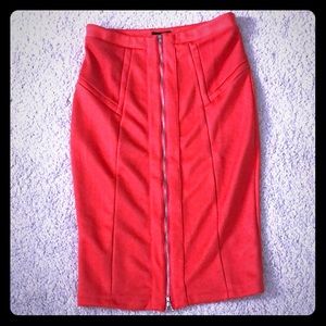 Dot & bo  SZ 10 High-waisted Skirt with zippers